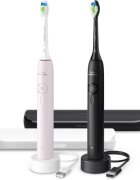 Philips Sonicare 3100 HX4072/42 Sonic elektromos fogkefe dupla csomagolás Pink & Black 1 db