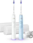 Philips Sonicare 6100 2 db-os fogkefe szett utazó tokokkal