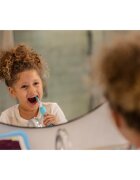 Philips Sonicare For Kids HX6322/04 szónikus elektromos gyermek fogkefék Bluetooth összeköttetéssel Aqua 1 db