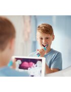 Philips Sonicare For Kids HX6322/04 szónikus elektromos gyermek fogkefék Bluetooth összeköttetéssel Aqua 1 db
