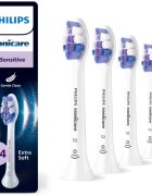 Philips Sonicare Sensitive HX6054/87 csere fejek a fogkeféhez 4 db
