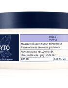 Phyto Violet Repairing No Yellow Mask regeneráló maszk a szőke és melírozott hajra 200 ml