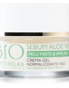 Phytorelax Laboratories Bio Sebum Aloe Vera hidratáló géles krém a zsíros bőr redukálására 50 ml