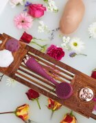 PMD Beauty Relax Body Massager Cserélhető fejek tisztító keféhez Berry 1 db