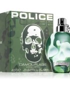 Police To Be Camouflage Eau de Toilette uraknak 40 ml