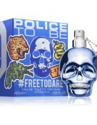 Police To Be #FREETODARE Eau de Toilette uraknak 40 ml