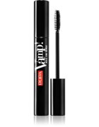 PUPA Milano Vamp! All In One dúsító hosszabbító szempillaspirál mely szétválasztja a pillákat árnyalat 101 Black 9 ml