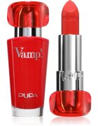 PUPA Milano Vamp! Luminous Lipstick rúzs a telt ajkakért árnyalat 304 Red Flame 3.5 g