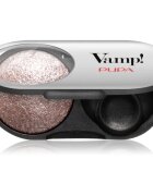 PUPA Milano Vamp! Radiant Baked Eyeshadow tartósan tündöklő szemhéjfestékek árnyalat 404 Cold Taupe - WET & DRY 1 g
