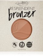 puroBIO Cosmetics Resplendent bronzosító utántöltő árnyalat 05 Warm Brown 9 g