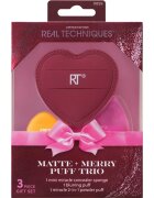 Real Techniques Matte + Merry Puff Trio applikátor szett