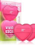 Real Techniques Vivid Escape All About that Base Puff Set sminkszivacs 2 db