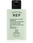 REF Weightless Volume Shampoo Sampon finom lesimuló hajra dús haj a gyökerektől 100 ml