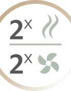 Remington Botanicals AS5860 meleglevegős hajformázó kefe rotációs 1 db
