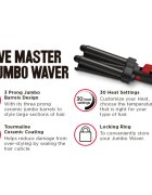 Revlon Beauty Wave Master Jumbo tripla hajsütővas 1 db