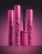 Revolution 5D Lash Whip Lift legyező hatású szempillaspirál a hosszú és dús pillákért árnyalat Black 12 ml