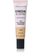 Revolution Conceal & Define mattító alapozó árnyalat F7.2NW 23 ml