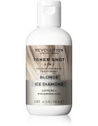 Revolution Haircare Toner Shot Blonde Ice Diamond tápláló tonizáló maszk 3 az 1-ben árnyalat Ice Diamond 100 ml