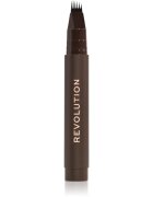 Revolution Instant Brow Hair szemöldök fixáló árnyalat Dark Brown 1.8 ml