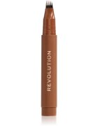Revolution Instant Brow Hair szemöldök fixáló árnyalat Warm Brown 1.8 ml