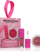 Revolution Pop Mini Duo Hydrating Lip Oil & Blush ajándékszett hölgyeknek 1 db