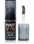 Revolution Pout Lip ajak olaj hidratáló hatással árnyalat Midnight Black 4.6 ml