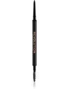 Revolution Precise Brow Pencil precíz szemöldökceruza kefével árnyalat Light Brown 0.05 g