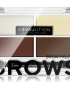 Revolution Relove Colour Cult paletta a szemöldök sminkeléséhez árnyalat Dark 32 g