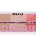 Revolution Relove Colour Play Contour Trio Palette Púderes highlight és kontúr paletta árnyalat Sugar 6 g