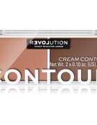 Revolution Relove Colour Play Púderes highlight és kontúr paletta duo árnyalat Medium 6 g