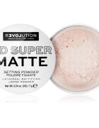 Revolution Relove HD Super Matte Átlátszó rögzítő por matt hatással árnyalat Transparent 7 g