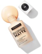 Revolution Relove Super Matte Foundation tartós matt alapozó árnyalat F6 24 ml