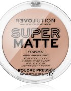 Revolution Relove Super Matte Powder mattító púder árnyalat Beige 6 g