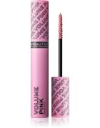 Revolution Relove Volume dúsító szempillaspirál árnyalat Pink 7 ml