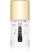 Revolution Speed & Shine gyorsan száradó körömlakk átlátszó 10 ml