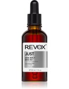 Revox B77 JUST AHA 30% + BHA 4% feszesítő hámlasztó szérum a bőr felszínének megújítására 30 ml