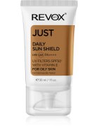 Revox B77 JUST Daily Sun Shield védőkrém zsíros és kombinált bőrre SPF 50+ 30 ml