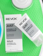 Revox B77 JUST Vitamin C 2% Suspension világosító hidratáló krém az arcra és a nyakra 30 ml
