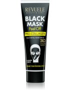 Revuele Black Mask Peel Off Pro-Colagen lehúzható maszk a feszes bőrért 80 ml