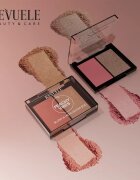 Revuele Blush & Highlighter Duo élénkítő arcpirosító árnyalat Peachy Vibes 8 g