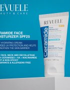Revuele Ceramide Face Moisturizer SPF 25 nappali védőkrém száraz és nagyon száraz bőrre SPF 25 50 ml