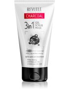 Revuele Charcoal 3in1 tisztító gél 3 in 1 aktív szénnel 150 ml
