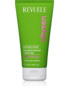 Revuele Cityzen Scrub & Rub tisztító bőrradír arcpakolás aktív szénnel 150 ml