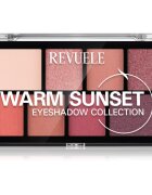 Revuele Eyeshadow Collection szemhéjfesték paletta árnyalat Warm Sunset 15 g