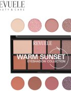 Revuele Eyeshadow Collection szemhéjfesték paletta árnyalat Warm Sunset 15 g
