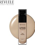 Revuele Flawless HD Cover Foundation könnyű alapozó a tökéletes küllemért árnyalat 01 Ivory 33 ml