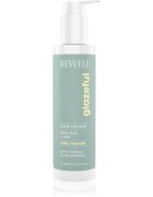 Revuele Glazeful Milky Cleanser Pure Velour könnyű állagú tisztítótej hámlasztó hatással 200 ml
