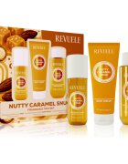 Revuele Nutty Caramel Snug Fragrance Trio Set ajándékszett testre hölgyeknek