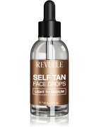 Revuele Paradise Bronze Self Tan Face Drops önbarnító cseppek az arcra árnyalat Light To Medium 30 ml