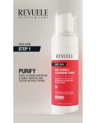 Revuele Pure Skin Anti-Pimple tisztító hab problémás és pattanásos bőrre 150 ml